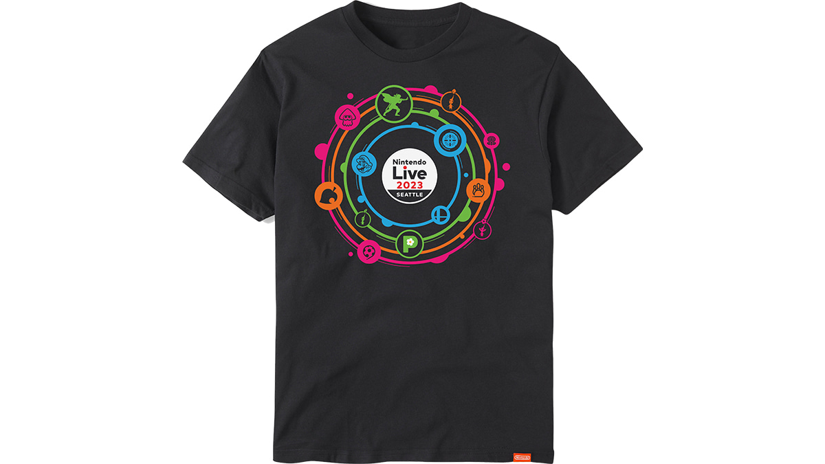 Nintendo Live 2023 - Logo T-Shirt (Kids) - 2XL - Ships